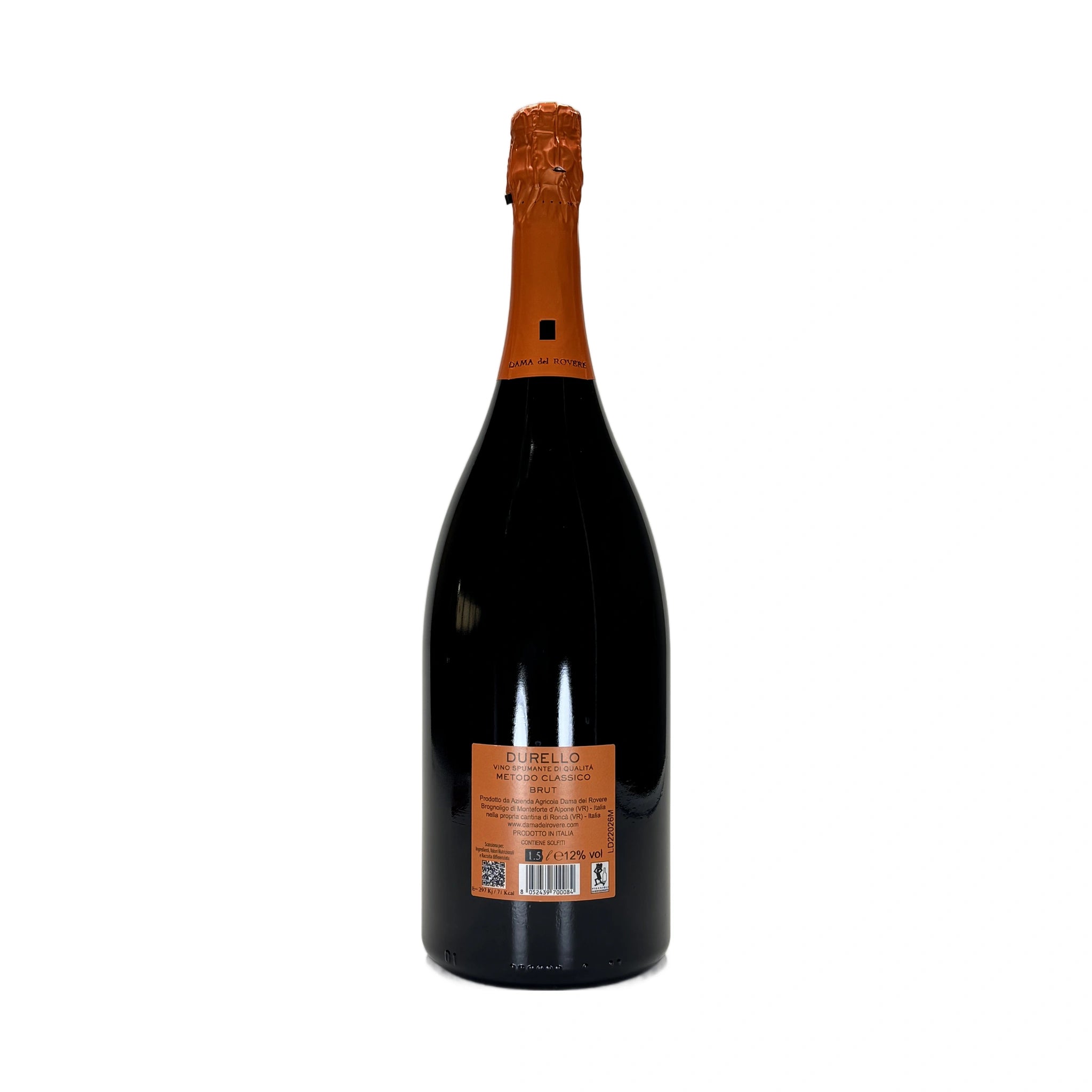 DURLI’   Durello Magnum Brut Metodo Classico  -  Dama del Rovere - vaigustando