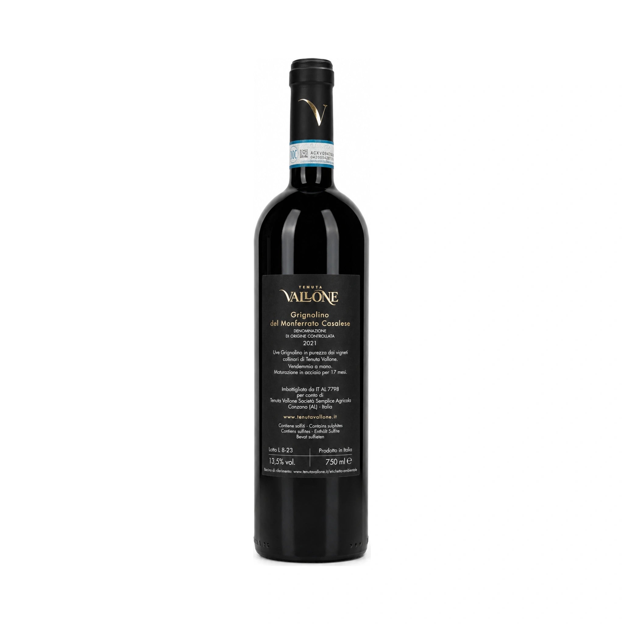 Grignolino del Monferrato Casalese DOC - Origine
